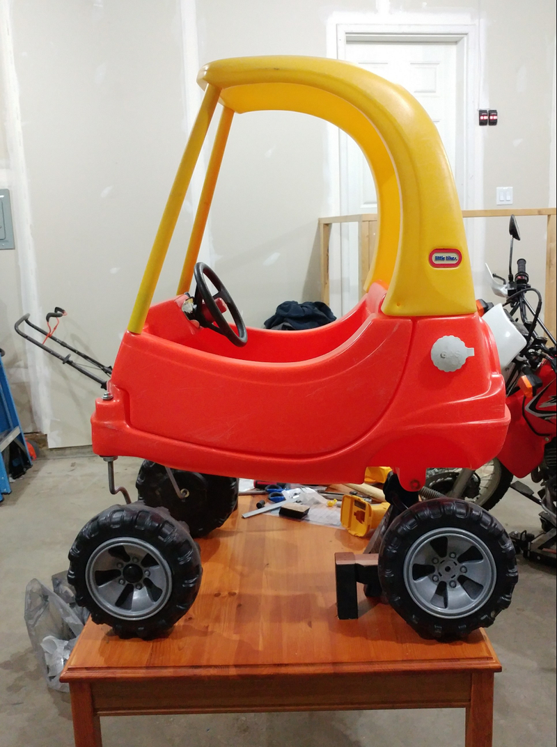 Illustration for article titled Cozy Coupe Build #3